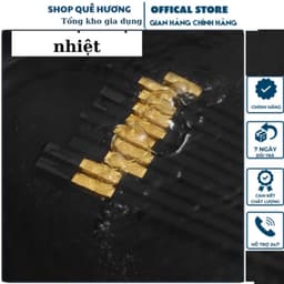 Bộ 10 đôi Đũa Mạ Vàng Hàn Quốc Nhựa Đen Nhật Cao Cấp Chống Trơn Chống Mốc Chịu Nhiệt CAO CẤP - M276 4