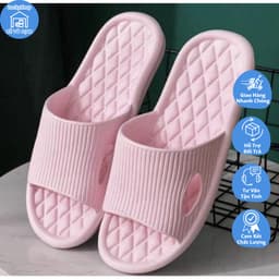 Dép Xốp Đi trong nhà, Văn Phòng EVA họa tiết TĂM TRÁM chống trơn trượt, chống nước 6