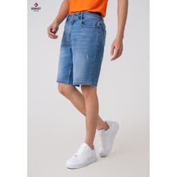 Quần Ngố Nam GENVIET Vải Bò Cao Cấp Trẻ Trung Quần Ngố Nam Dáng Col Đơn Giản Cá Tín 8578 4