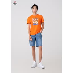 Quần Ngố Nam GENVIET Vải Bò Cao Cấp Trẻ Trung Quần Ngố Nam Dáng Col Đơn Giản Cá Tín 8578 5