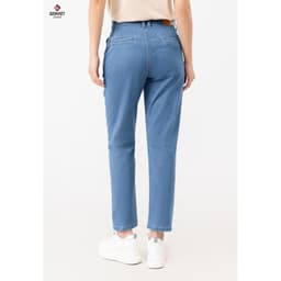 [ẨN] Quần dài Nữ Genviet vải Jeans Đơn giản form quần Tâ 8523 3