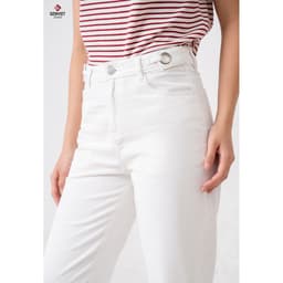 [ẨN] (Form nhỏ lấy lên 2 size)Quần Dài Nữ Genviet vải Kaki Trẻ trung form Col Thụn 8534 7