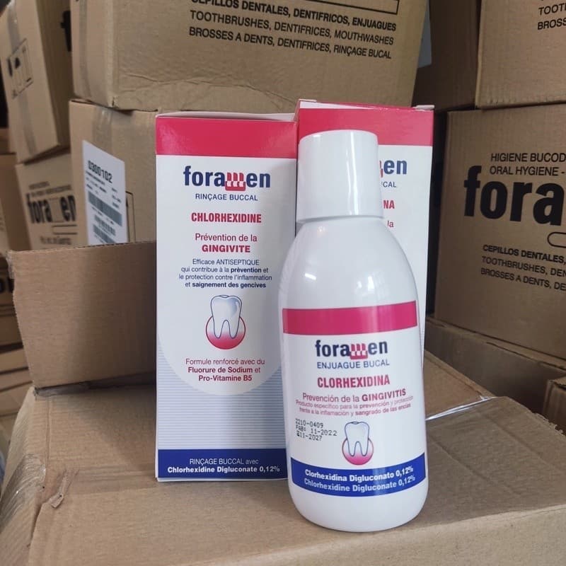 Nước súc miệng Foramen hết hôi miệng  nứu chai 250ml