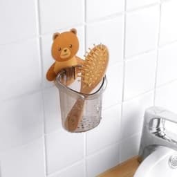 "Bảng giá cốc bàn chải, kem đánh răng có sẵn, cốc hình gấu dễ thương - TH77" 5