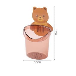 "Bảng giá cốc bàn chải, kem đánh răng có sẵn, cốc hình gấu dễ thương - TH77" 2
