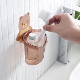"Bảng giá cốc bàn chải, kem đánh răng có sẵn, cốc hình gấu dễ thương - TH77" 6