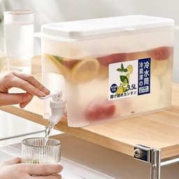 Bình nước vòi 3.5L, nhựa PP cao cấp, công nghệ Nhật Bản giữ nhiệt, phù hợp cho tủ lạnh - VH82587. 8