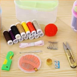 Bộ kim chỉ may vá đa năng 45 món kèm hộp đựng trong suốt -VH12838 6