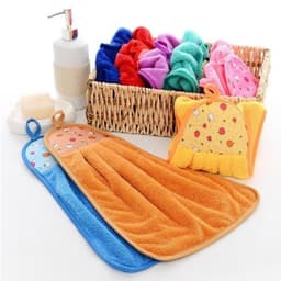 Khăn lau tay treo tường nhà đa năng, hình chiếc váy màu sắc xinh xắn dễ thương hai mặt -TH899 4