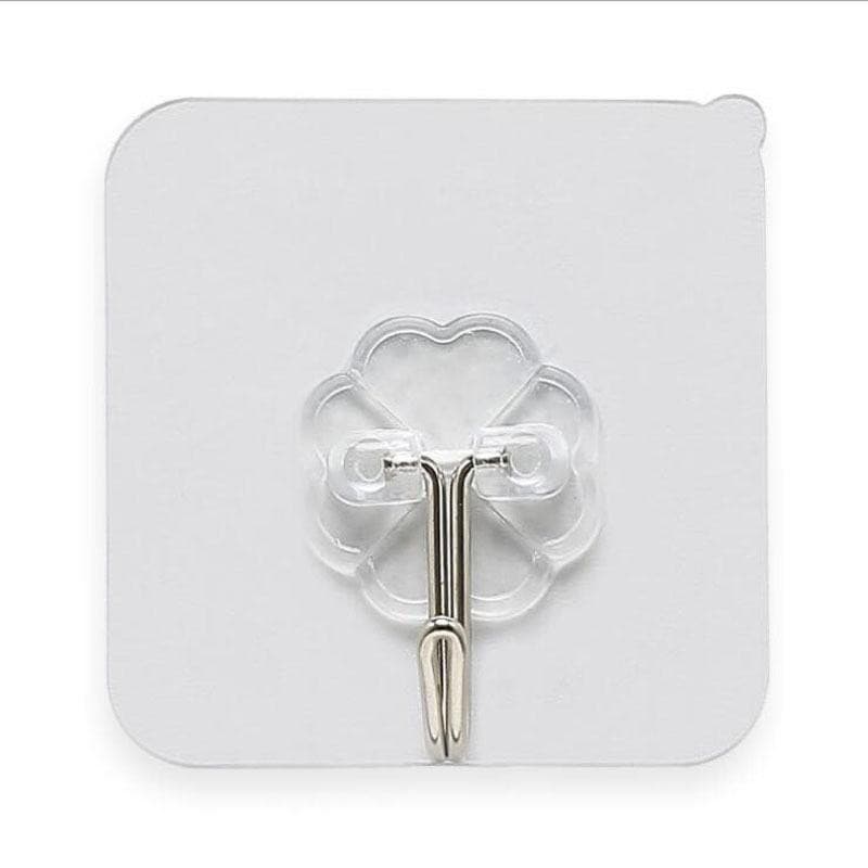Móc Treo Đồ Bám Dính Siêu Bền Trong Suốt 6x6cm - Tiện Lợi TH829
