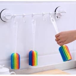 Cây cọ rửa ly cốc 7 màu - đa năng, tiện dụng -TH8828 7