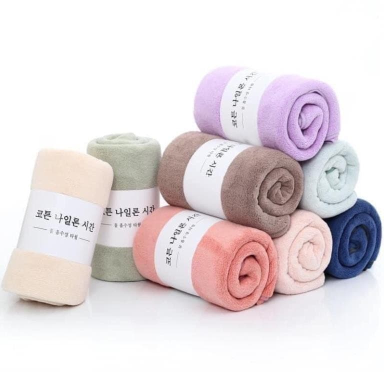 Khăn Tắm Xuất Hàn Quốc Cao Cấp, Size Lớn 70x140cm , Siêu Mềm Mịn Thấm Nước -TH188