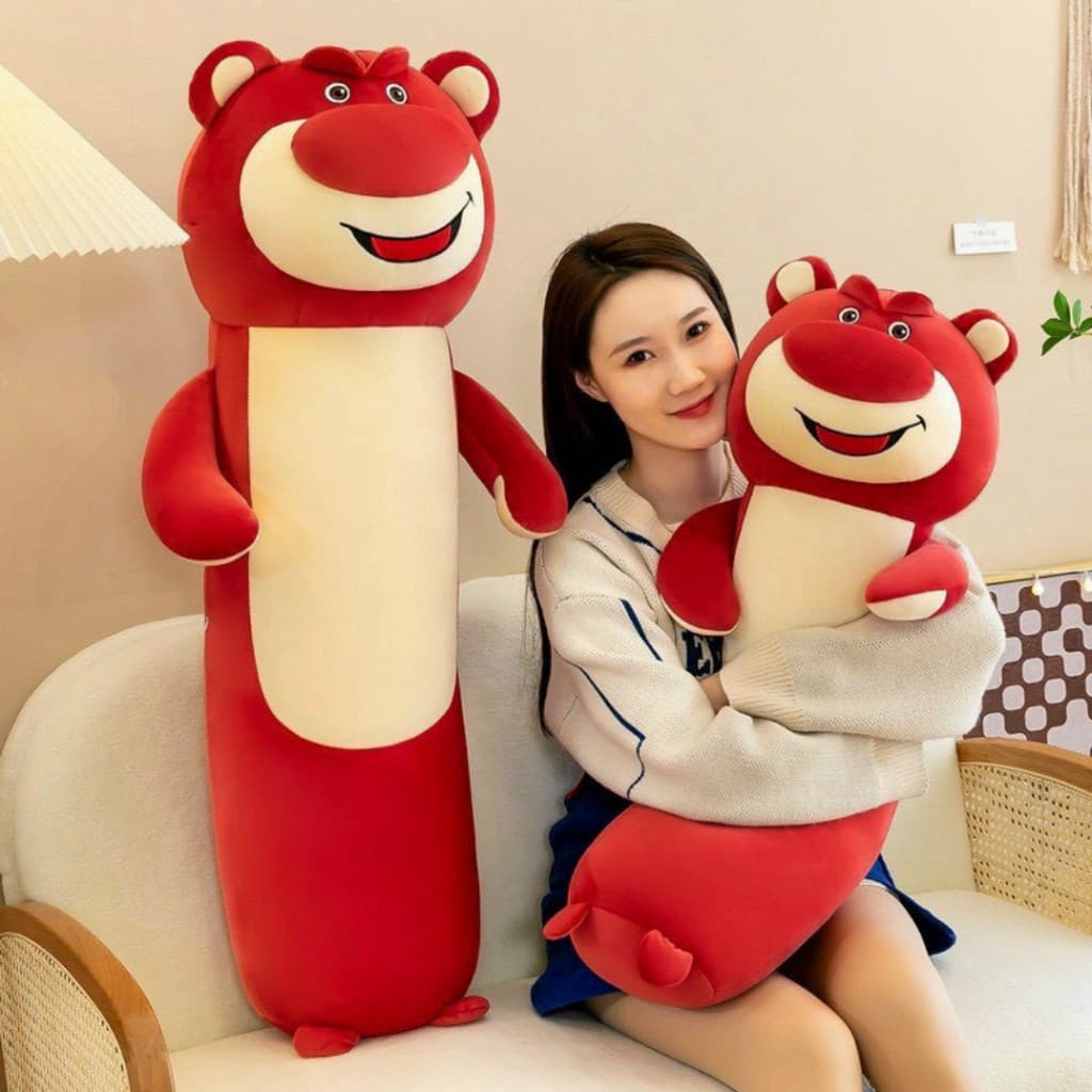 Gối ôm gấu bông Lotso cao cấp nhà MIU GẤU XINH
