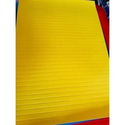 Giấy gấp quạt màu đỏ nhung, màu hồng, xanh, màu vàng có nếp dập sẵn 5
