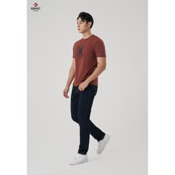 [ẨN] Quần Dài Nam GENVIET Chất Vải Jean Trơn Cao Cấp, Quần Jeans Nam Dáng Col Ống Đứng Co Giãn Thoải Má 8510 5