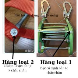 Thang Việt Nam: Kiểm định 5m 10m thang dây thoát hiểm cứu hộ chất lượng cao, bền 8 năm. 3