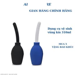Dụng cụ thụt rửa hậu môn bình xịt rửa vệ sinh âm đạo phụ nữ hỗ trợ điều trị phụ khoa nhựa cao su 2