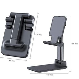 Giá đỡ ipad điện thoại để bàn K3 nhỏ gọn điều chỉnh đa năng, Kệ để điện thoại máy tính bản gấp gọn đế vững chắc tiện lợi 5