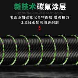 Dây Cước Câu Cá Tàng Hình D- FIsh 500m Nhật- Cước Siêu Bền, Siêu Xịn 5