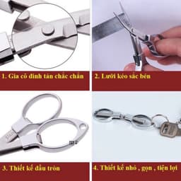Kéo cắt gấp mini thép không rỉ. 3
