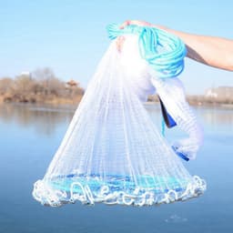 Chài Đĩa Bay Cước Chân Chì , Chài Đánh Cá 1