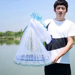 Chài Đĩa Bay Cước Chân Chì , Chài Đánh Cá 2