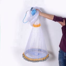 Chài Đĩa Bay Cước Chân Chì , Chài Đánh Cá 5