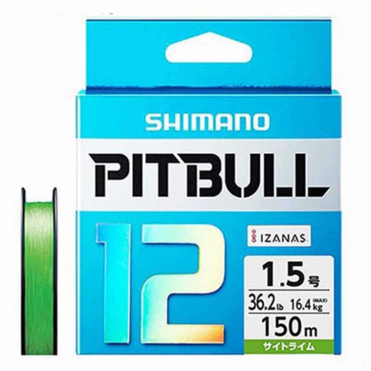 Dù Câu Cá  Lure Dây PE SHIMANO PITBULL X12 150M