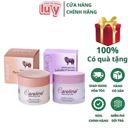 Kem Dưỡng Ẩm Cừu Careline Lanolin Cream 100ml Úc bổ sung Vitamin E cung cấp độ ẩm dưỡng trắng da Olin House 1