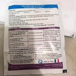 Tảo biển đỏ - hàng nhập Pháp. Phát triển cây 2