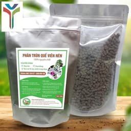 Phân hữu cơ chăm sóc hoa hồng hoa lan chính hãng an toàn túi 1kg 3