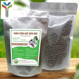 Phân hữu cơ trùn quế 100 % Nguyên chất viên nén 01kg 4