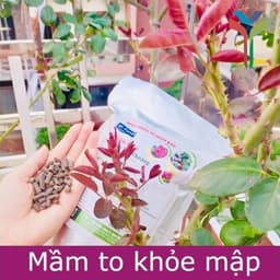 Phân hữu cơ khoáng Nhật nhập khẩu nguyên bao 20KG - bổ sung Humic (gói 1kg) túi ZIP 2