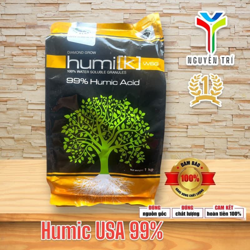 PHÂN BÓN HỮU CƠ HUMI[K] WSG (1KG) nhập Mỹ 100%