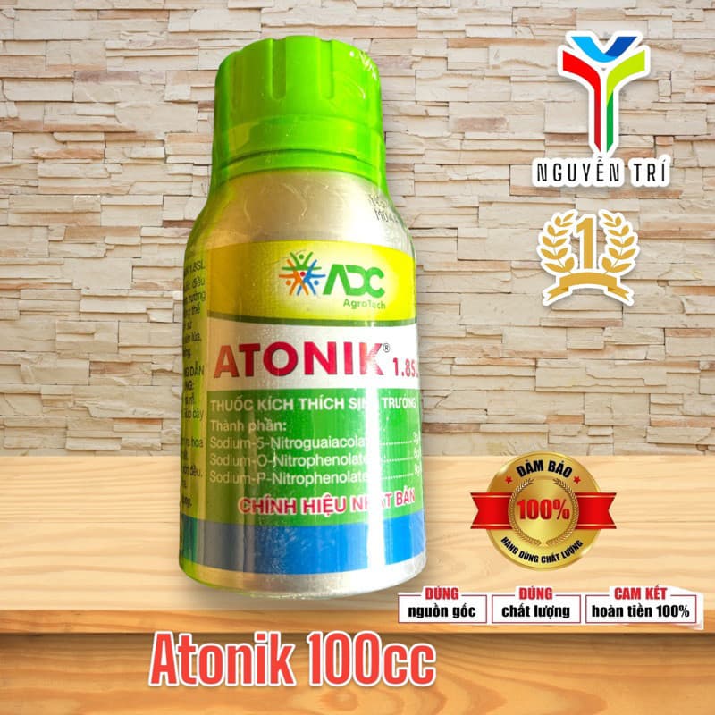 CHAI ATONIK 100cc công ty ADC. thuốc kích thích sinh trưởng cây trồng thế hệ mới.