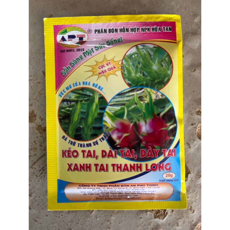 Kéo tai, dày tai thanh long APT