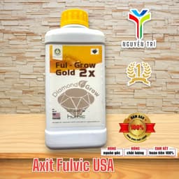Phân bón hữu cơ nhập khẩu từ Mỹ Ful Grow Gold 2X chai 1 lít được sử dụng cho tất cả các loại cây trồng. 1