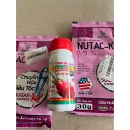 Bộ tạo màu trái, nặng ký, tạo độ ngọt cho trái thanh long, 1 bộ pha 16 lít nước. 4