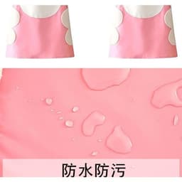 Tạp Dề hoạt tiết hình Mèo Dễ Thương chống thấm nước, Tạp dề nấu ăn hình Chibi Gấu Dâu Tây 2