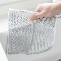 Giẻ Rửa Bát Cọ Xoong Nồi Sợi Lưới Kim Loại Công Nghệ Mới Không Xước Loại Bỏ Vết Gỉ Sét, Mốc 7