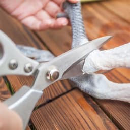 Kéo Cắt Thực Phẩm Siêu Bén, Cứng Cáp Cao Cấp Kéo Cắt Gà Vàng/Xám 4