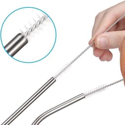 Chổi Cọ Ống Hút Inox, Que Cọ Ống Hút Bình Nước Dài 18-23cm 2