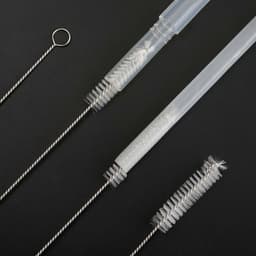 Chổi Cọ Ống Hút Inox, Que Cọ Ống Hút Bình Nước Dài 18-23cm 8