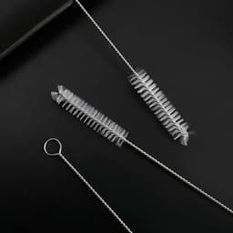Chổi Cọ Ống Hút Inox, Que Cọ Ống Hút Bình Nước Dài 18-23cm 7
