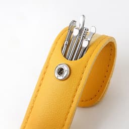 Bộ Dụng Cụ Ngoáy Tai Inox 6 Món Lấy Ráy Tai Mát Xa Tai Làm Sạch Tai Hiệu Quả 8