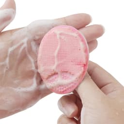Miếng Cọ Rửa Mặt OVAL E8, Tẩy Tế Bào Chết, Gai Mềm Mại Massage Mặt 3