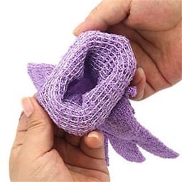 Găng Tay Tắm, Rửa Mặt  Bao Tay Sợi Cotton Tẩy Tế Bào Chết Đa Năng Giúp Mát Xa Và Thẩm thấu Dưỡng Ẩm Cho Da 8