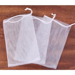 Túi Lưới Tạo Bọt Xà Phòng  Bao Lưới Đựng Xà Bông Tiện Lợi  2 Lớp Có Dây Rút 7