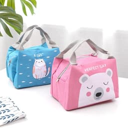 Túi Đựng Đồ Ăn Trưa Hoạt Hình Cute Cho Bé Đựng Hộp Cơm Giữ Nhiệt 5