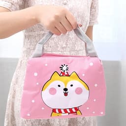 Túi Đựng Đồ Ăn Trưa Hoạt Hình Cute Cho Bé Đựng Hộp Cơm Giữ Nhiệt 6